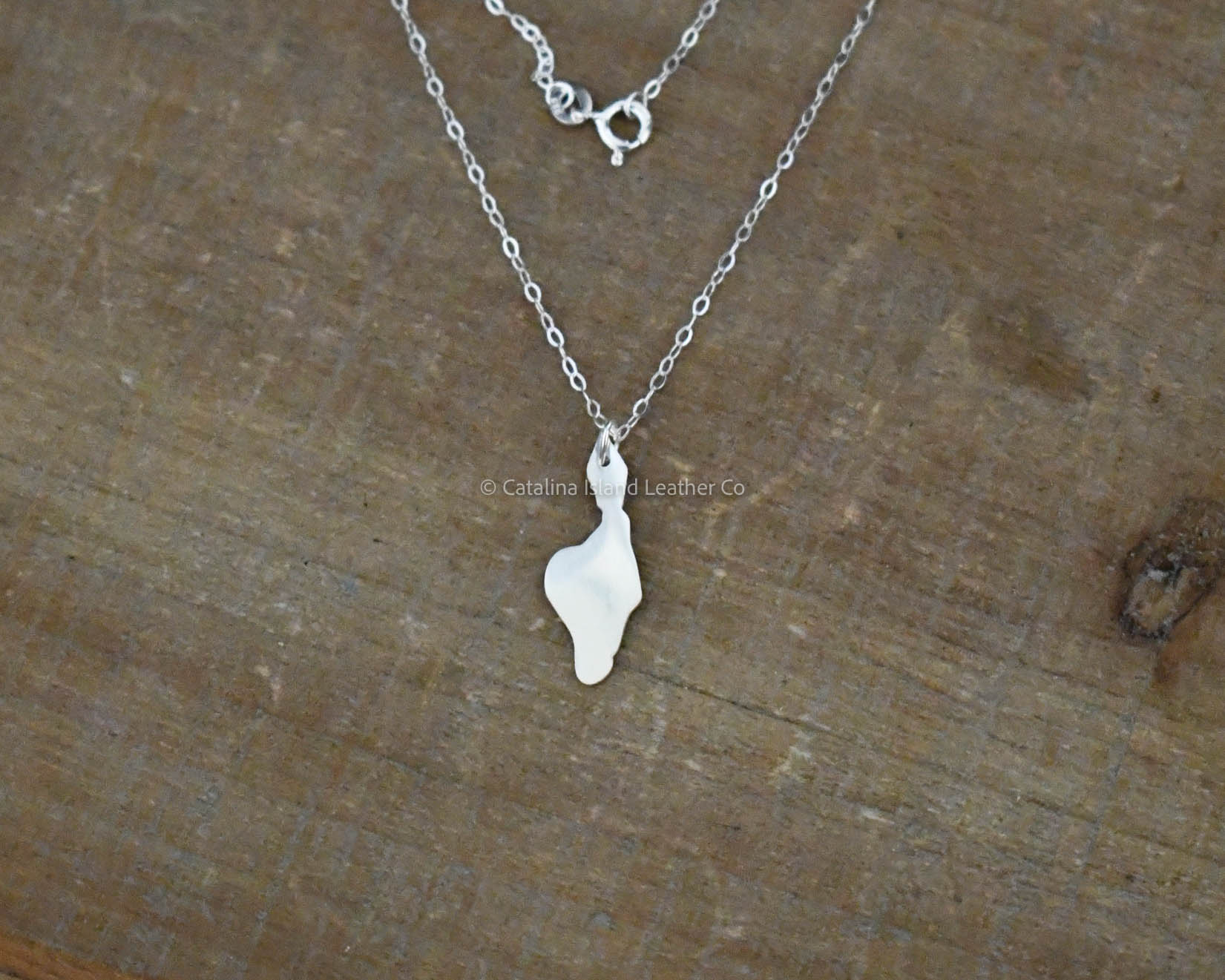 Catalina Island Necklace - Sterling Silver (Medium)